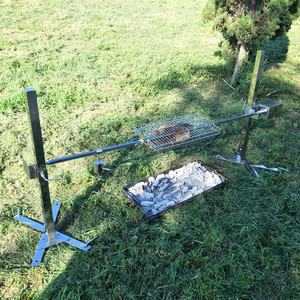 Système <span class=keywords><strong>de</strong></span> rôtisserie électrique <span class=keywords><strong>de</strong></span> camping, kit <span class=keywords><strong>de</strong></span> rôtisserie pour <span class=keywords><strong>poulet</strong></span>, broches pour foyer - Product Image 5