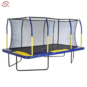 <span class=keywords><strong>Trampoline</strong></span> d'extérieur avec système d'enclos en Fiber Flex Grand <span class=keywords><strong>trampoline</strong></span> pour enfants |   <span class=keywords><strong>Trampoline</strong></span> <span class=keywords><strong>rectangulaire</strong></span> pour adultes |   Sûr et amusant - Product Image 1