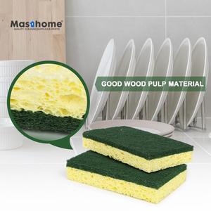 Masthome High Quality Dish Washing <strong>Scrub</strong> Pad Eco-friendly <strong>Scrub</strong> Sponge Heavy Duty Cleaning Sponge - Product Image 4