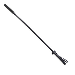 BDSM Bondage Terughoudendheid Paardrijden Crop Sport Flogger Leer Jump Bat Bull Zweep met Gevlochten Handvat voor Volwassen <span class=keywords><strong>Sex</strong></span> Play Game - Product Image 1