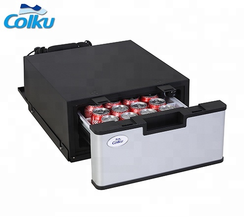 277L экономии энергии солнечных морозильной камеры DC 12V 24V постоянным током морозильник холодильник с двойной зоны и 110 мм; Изоляционный кабель