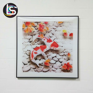 Precio <span class=keywords><strong>de</strong></span> fábrica personalizado sexy belleza desnuda chicas desnudas y animales pvc lenticular 3d pared foto - Product Image 3