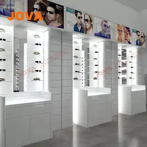 Equipos para soporte de Marco óptico, tienda de anteojos, diseño de interiores