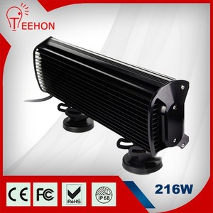 2015 nuevo producto nova auto llevó <span class=keywords><strong>la</strong></span> barra ligera para camiones quad row 216 W led light <span class=keywords><strong>bar</strong></span> para Jeep Wrangler - Product Image 3