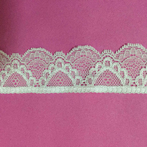 Bordi ondulati smerlati larghezza <span class=keywords><strong>pizzo</strong></span> elastico 2.5-3.0cm - Product Image 1
