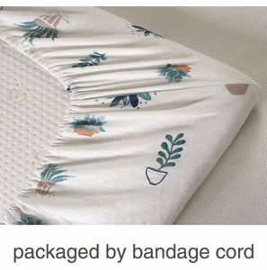 Sábana de <span class=keywords><strong>Cuna</strong></span> Ajustable Personalizada Muslin Tree Winter Bed Sheet, Sábana Ajustable de Algodón para Recién Nacidos - Product Image 3