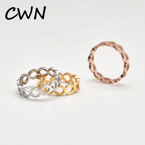 Grossista di gioielli in acciaio inox nuove signore di disegno di barretta infinity <span class=keywords><strong>anello</strong></span> - Product Image 4