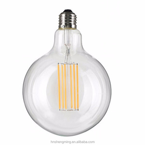 Fábrica profesional de suministro LEB Edison luz ahorro de energía led bombilla de filamento G125 - Product Image 3