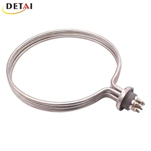 230v 15000w SUS316 저 와트 밀도 원형 침수 온수기 - Product Image 2
