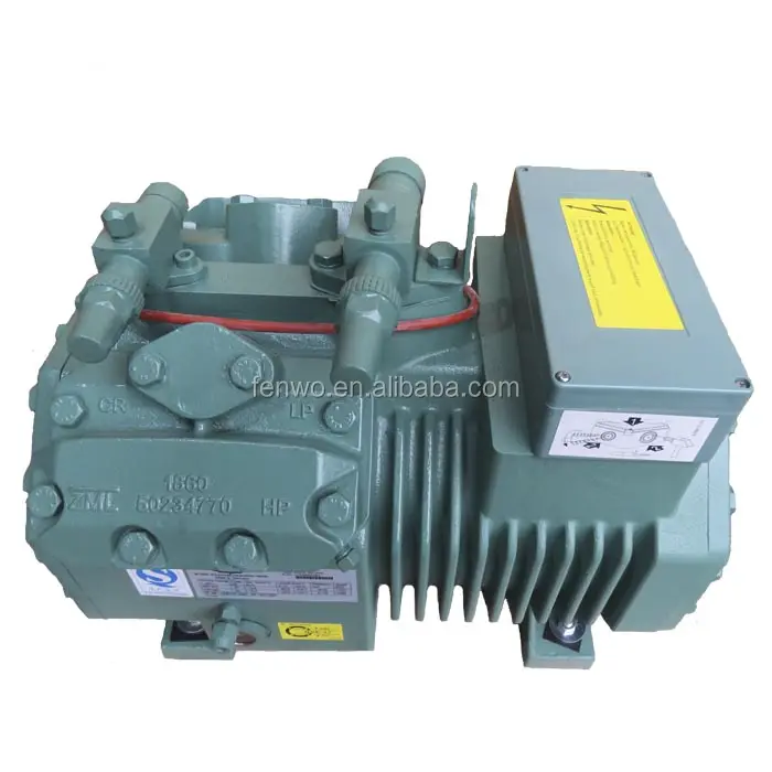 4 Cilinder 5hp Koelcompressor 4FES-5Y Airconditioner Compressor Bit-Zer Semi Hermetische Compressor Handleiding