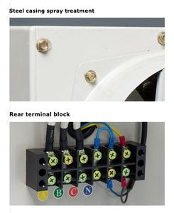 יעילות גבוהה חם חממה שמש מאוורר/מפוח אוויר - Product Image 5