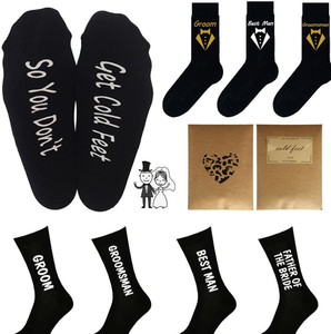 Meias para casamento, meias de casamento, noivo, bestman, festa, masculinas, presentes - Product Image 1