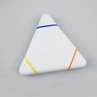 Forma de triângulo highlighter set/3 em 1 highlighter