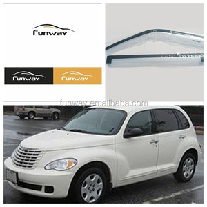 Déflecteur de vitre de porte de voiture en fibre de carbone, pour Chrysler <span class=keywords><strong>PT</strong></span> <span class=keywords><strong>Cruiser</strong></span>, modèles de 2001 à 2010 - Product Image 2