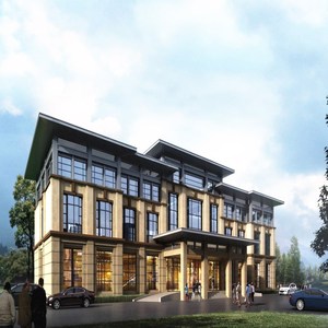 Thép Và Thủy Tinh Prefab Văn Phòng Cao Tầng Thép Xây Dựng Thiết Kế - Product Image 4