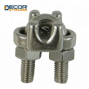 Wire Rope Clip Hot Dipped Galvanized US Type Drop Forged Wire Rope Clip Wire Rope Clamp