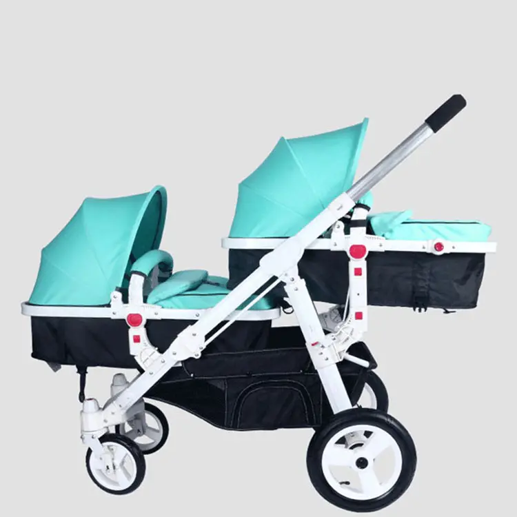 China Fabrikant Groothandel Goedkope Baby Pop Twin Dubbele Wandelwagen Buggy