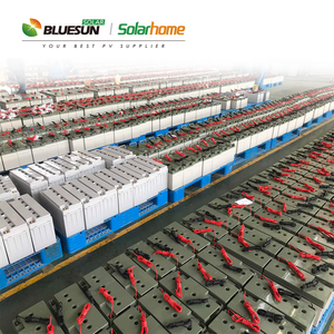 Bluesun de ciclo profundo de la batería 12v 75ah <span class=keywords><strong>80ah</strong></span> <span class=keywords><strong>agm</strong></span> mini panel solar y batería - Product Image 5