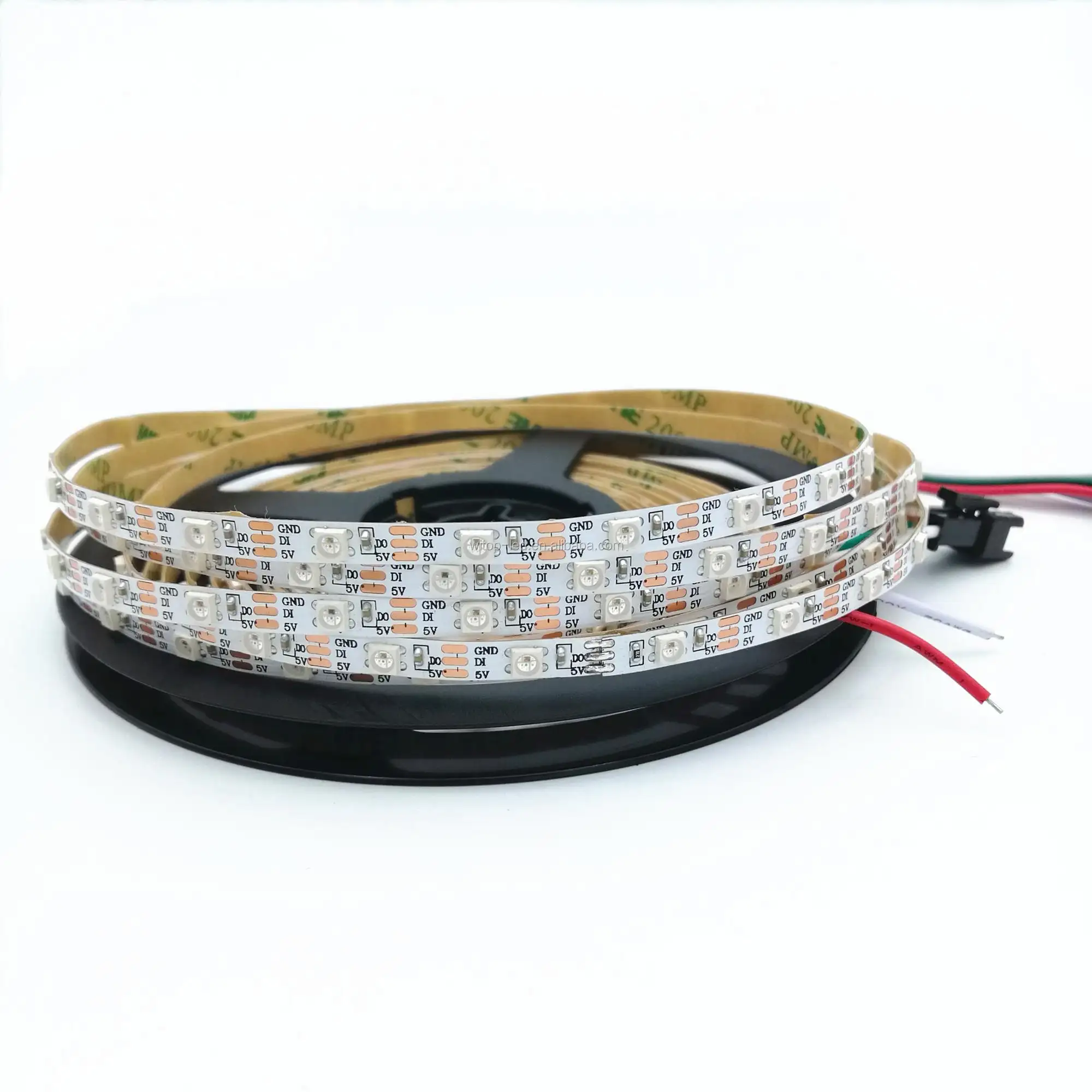 Alibaba China Manufacturer Buit-in IC WS2812B/SK6812 Mini RGB SMD Addressable 3535 LED Strip