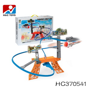 Pista de Coches Eléctricos Serie <span class=keywords><strong>Paradise</strong></span>, 37 Piezas, Juguete de Plástico para Niños, Divertido Set de Juguetes - Product Image 4