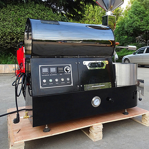 Totalmente automática de café ciudad tostador Eléctrico tambor De Gas máquinas de café tostado 3 kg 4 kg <span class=keywords><strong>para</strong></span> la tienda - Product Image 4