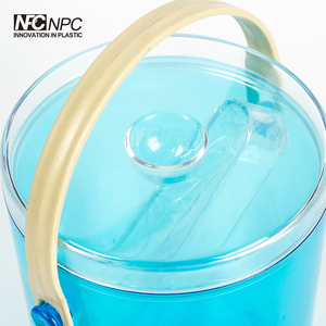 Mini cubo de <span class=keywords><strong>hielo</strong></span> acrílico, <span class=keywords><strong>con</strong></span> <span class=keywords><strong>tapa</strong></span> y pinzas, <span class=keywords><strong>para</strong></span> viaje - Product Image 3
