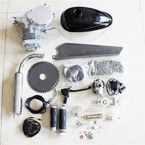 Bici Del Motore Kit 80CC 2-Stroke Gas Engine Kit Motore per costruire Bicicletta Motorizzata
