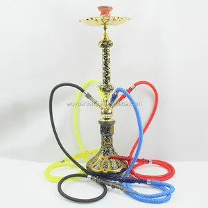 Large hukka 4 hoses shisha pipe exotic chicha tall bar hookah