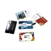 CWC regalo Logo personalizzato biglietto da visita 2.0 Memory Stick di plastica ATM Pendrive 128GB banca carta di credito USB Flash Drive