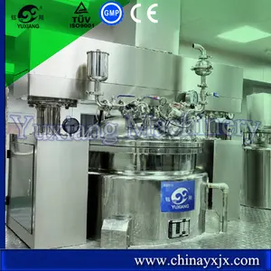 yuxiang vide cosmétiques gel douche machine de mélange pour produire lotion crème pour le visage