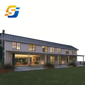 Prefabricated Steel Structure Villa House Roof Design