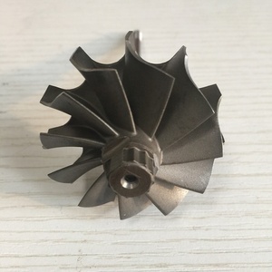 TD04HL 45.65X52mm 11 Lưỡi Trục Tuabin/Bánh Xe Turbo/Trục Turbo 93Mm Chiều Dài Trục - Product Image 1