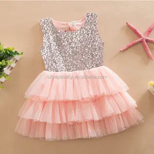 YAYA BEBEK pullu ruffled tutu bebek elbise yeni stil