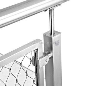 304/316 Acero inoxidable escalera handraill/<span class=keywords><strong>barandilla</strong></span> y balcón valla con cable redes - Product Image 1