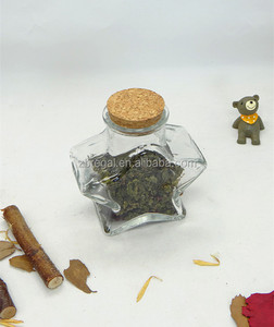 <span class=keywords><strong>Barattolo</strong></span> in Vetro a Forma <span class=keywords><strong>di</strong></span> Stella con Tappo in Sughero, Contenitore Portafortuna - Product Image 4