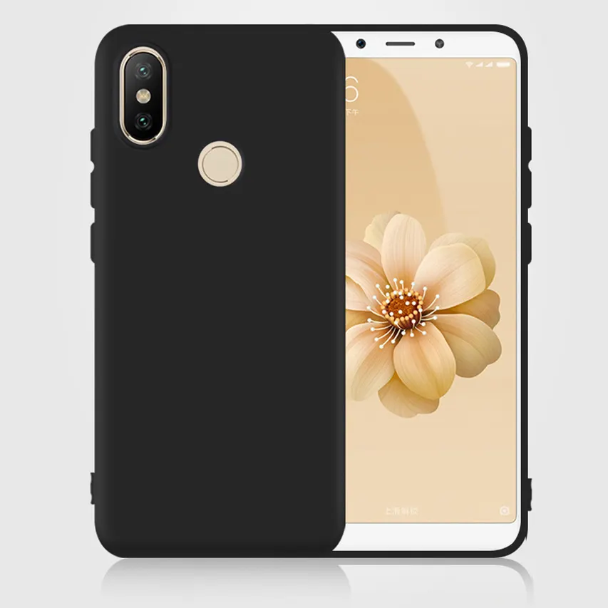 High Quality Soft Full Matte Case For Xiaomi Mi A2 Mi 6X Back Cover