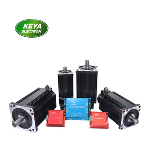 Moteur servo BLDC à aimant permanent 48V 800W, moteur CC sans balais avec 2500ppr pour plateforme élévatrice, pulvérisateur atomiseur, chenille en caoutchouc - Product Image 3