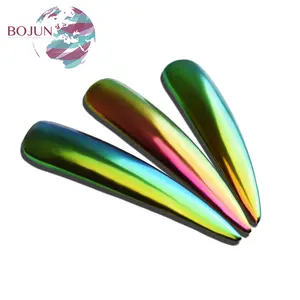 BOJUN Sắc Tố Siêu Tắc Kè Hoa Sắc Tố Nail Chrome Bột Chrome Hiệu Ứng Sắc Tố Xe Gương Vàng Tắc Kè Hoa Xe Sơn Màu Sắc