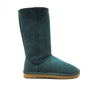 Nouveaux produits chauds en peau de <span class=keywords><strong>mouton</strong></span> bottes femmes fourrées en peau de <span class=keywords><strong>mouton</strong></span> en cuir or fournisseur - Product Image 2