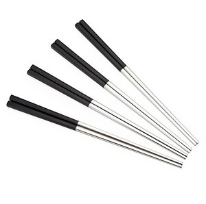Palitos <span class=keywords><strong>de</strong></span> <span class=keywords><strong>sushi</strong></span> personalizados, color negro, plateado, dorado, chino, venta al por mayor, baratos, 2020 - Product Image 2