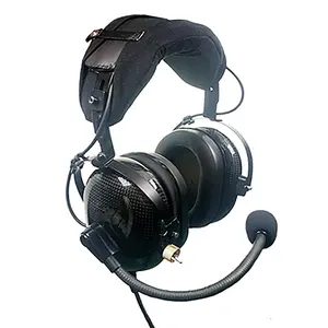 Quietest-auriculares de helicóptero con cable, dispositivo de audio pasivo, atenuante de ruido, Radio bidireccional, 1 año, diadema CE ROHS ISO NRR de 25dB