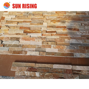 Popolare Giallo di <span class=keywords><strong>Legno</strong></span> Ardesia Cultura Pietra <span class=keywords><strong>Per</strong></span> Il Rivestimento Della Parete Decorazione - Product Image 2