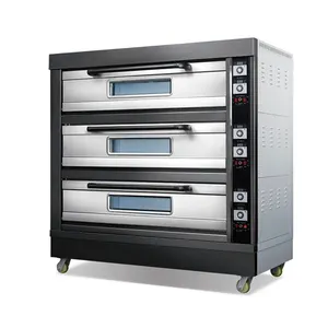 Black titanium French bread baking oven