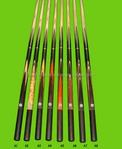 Tongkat Snooker Kayu Abu Buatan Tangan, Tongkat Biliar, Tongkat Billiard