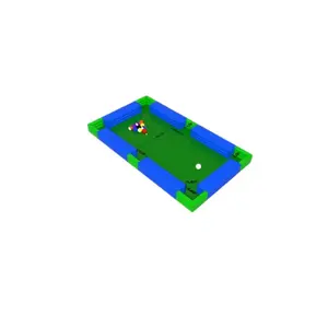 Забавный наружный интерактивный надувной бильярдный стол для взрослых и детей