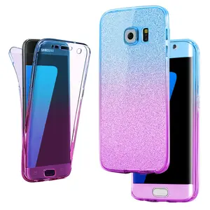 Miryjery — coque de téléphone portable, étui à dégradé 2017 en tpu, pour samsung galaxy a5 360, a7 2017, prix d'usine