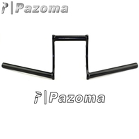 PAZOMA Guidon Drag 1 "Z Bars Moto Pullback Guidon pour Custom Chopper Bobber BSA Cafe Racer