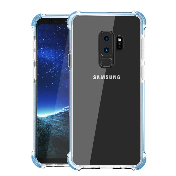 New Arrivals 2022 Amazon Clear Transparent Glossy Handy Phone Case For Iphone Protective Cover For Samsung S9 Case