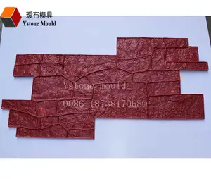 Stamped Concrete Batu Budaya Printer Dinding Bentuk