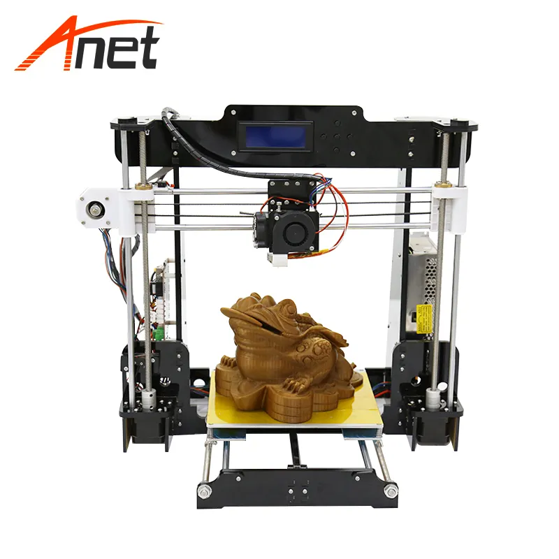 Anet A8 Upgrade Auto leveling Prusa i3 3D Printer Kit DIY With Aluminum Hotbed 10m